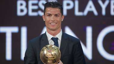 Cristiano Ronaldo Globe Soccer Awards 2014