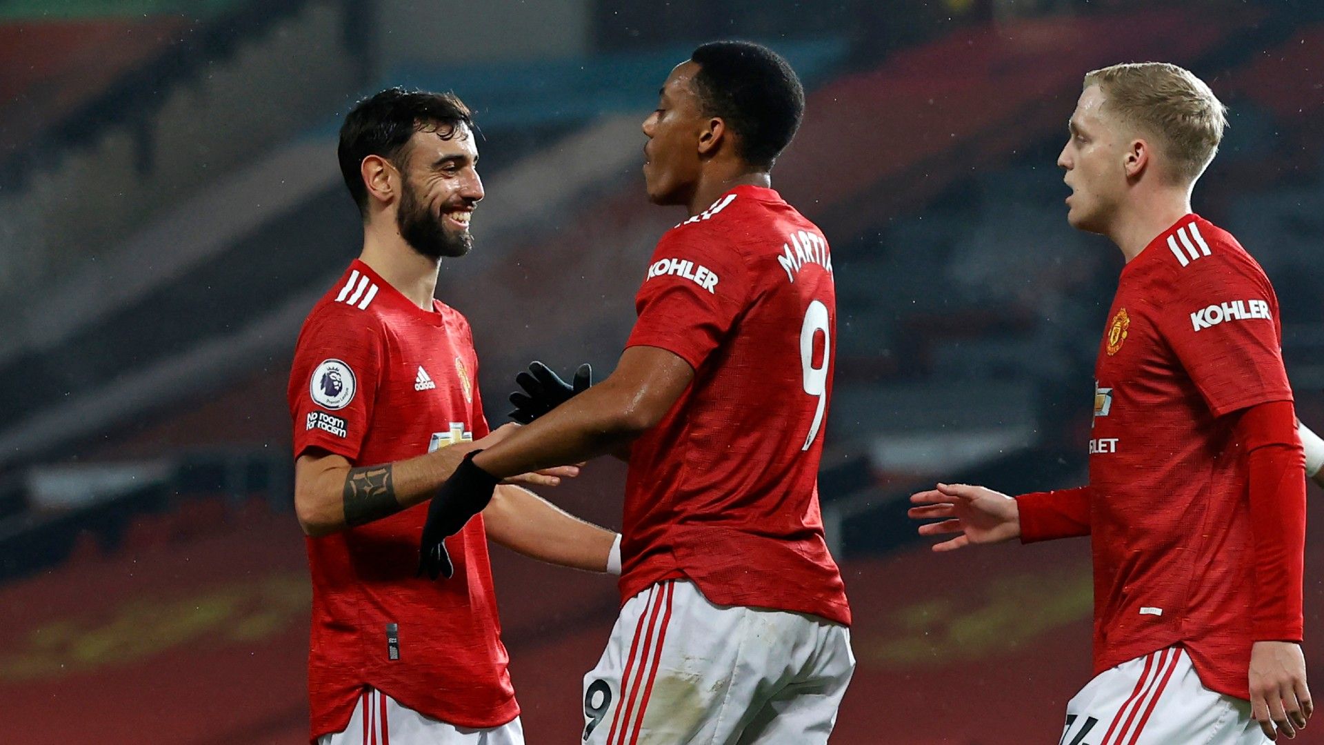 Fernandes Martial Manchester United