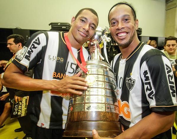 Ronaldinho Gilberto Silva Atlético Mineiro Campeão Libertadores 2013