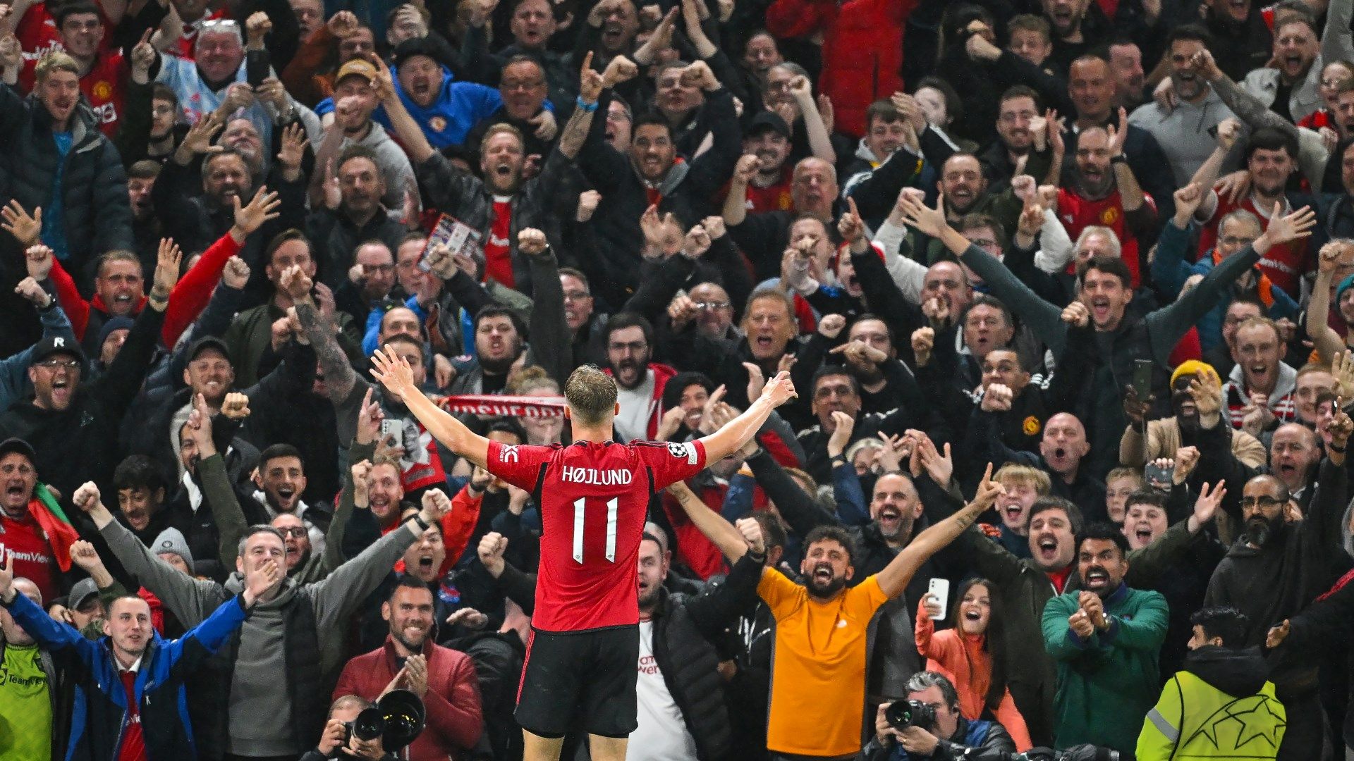 Man Utd fans & Rasmus Hojlund