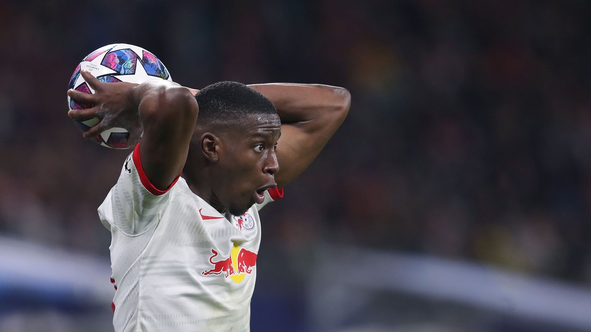 Leipzig's French defender Nordi Mukiele