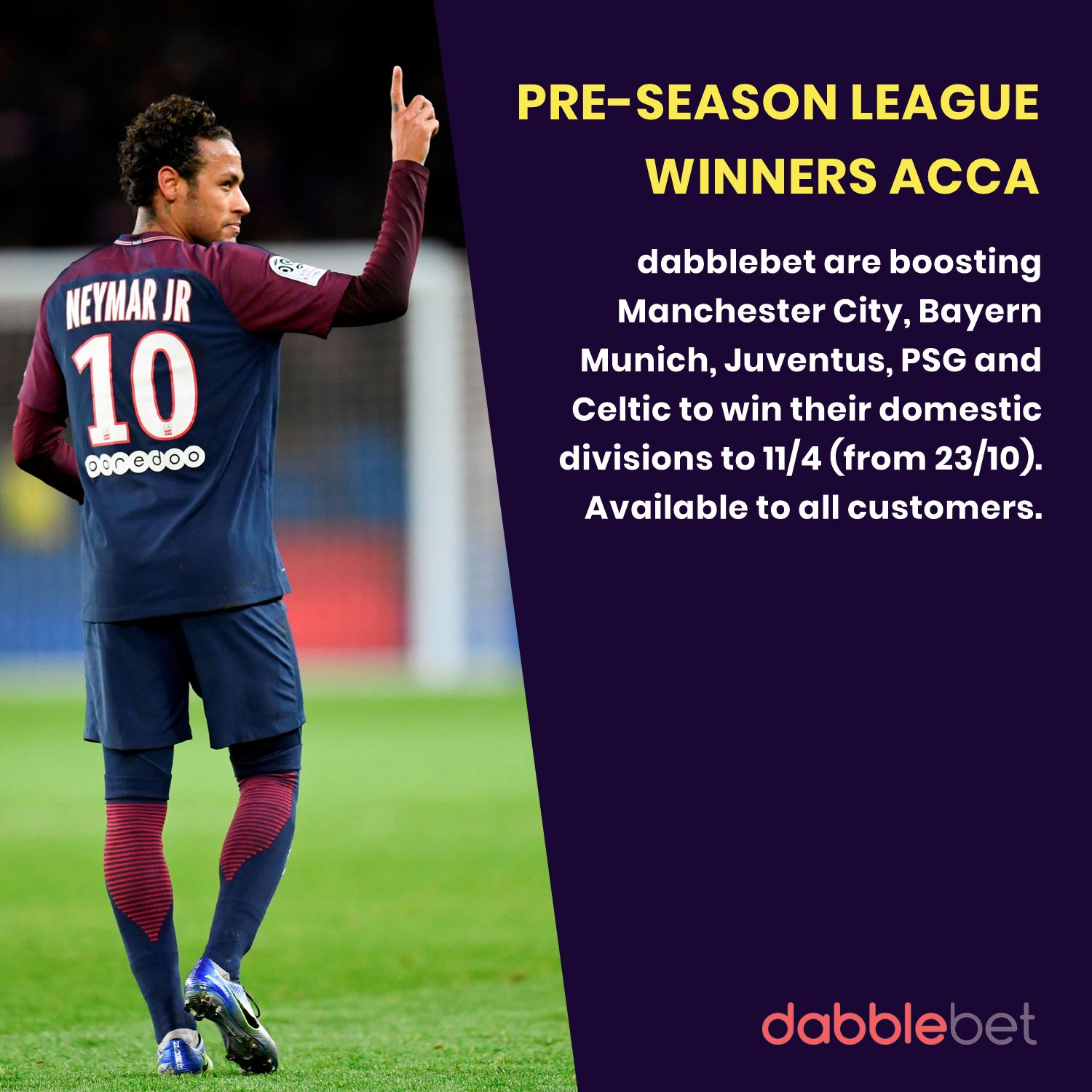 dabblebet enhanced accumulator league winners