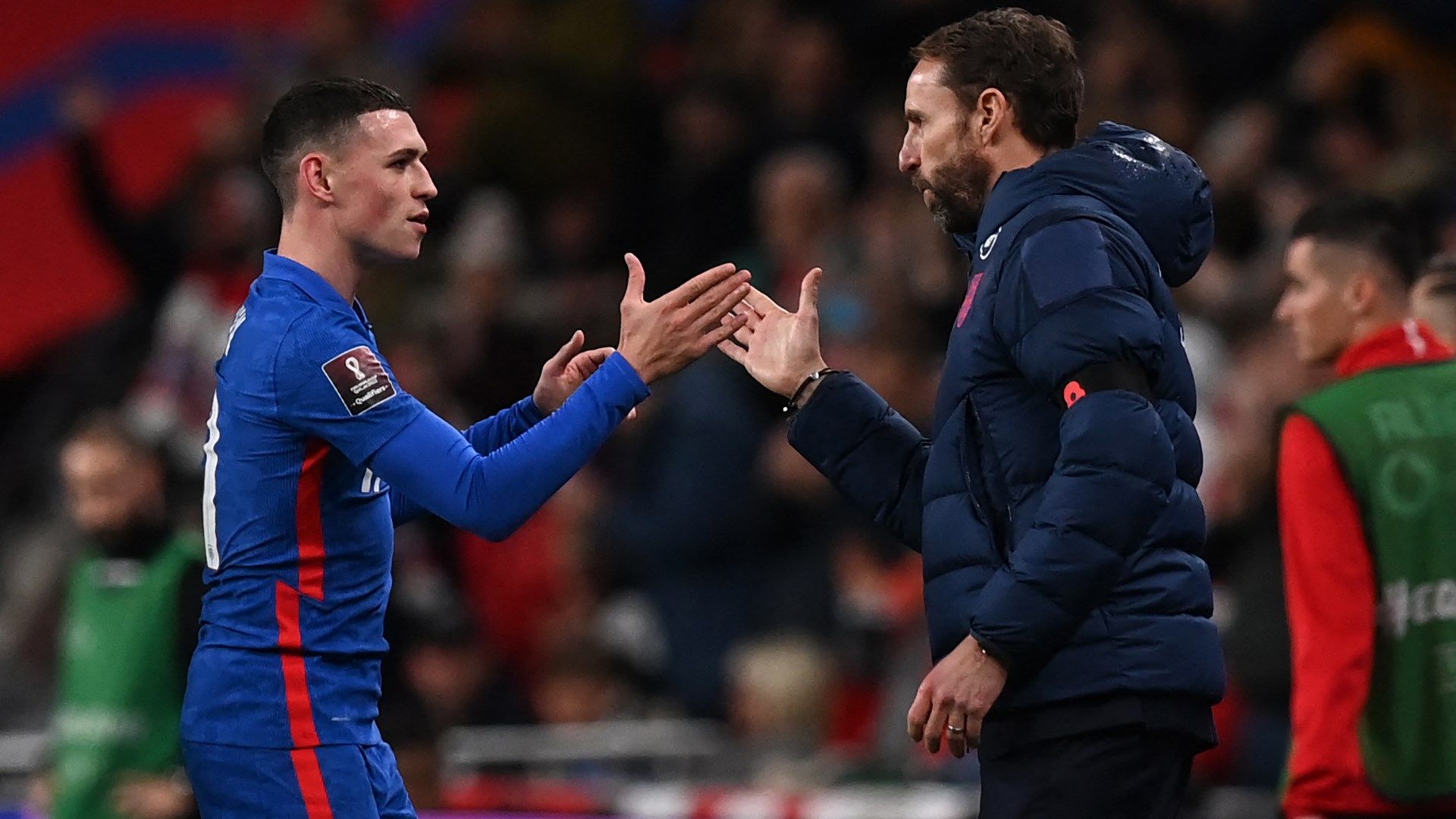 Phil Foden Gareth Southgate