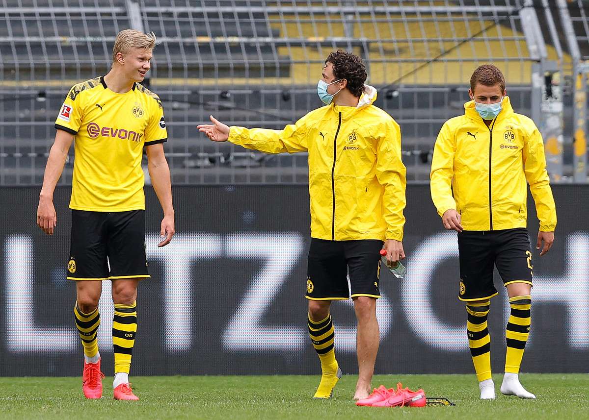 Erling Haaland Borussia Dortmund Schalke 05/16/20