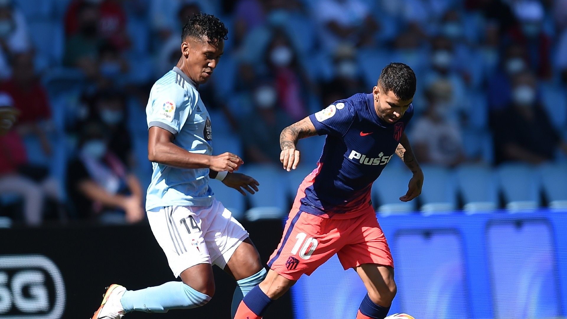 Angel Correa Celta Vigo vs Atletico Madrid La Liga 2021-22