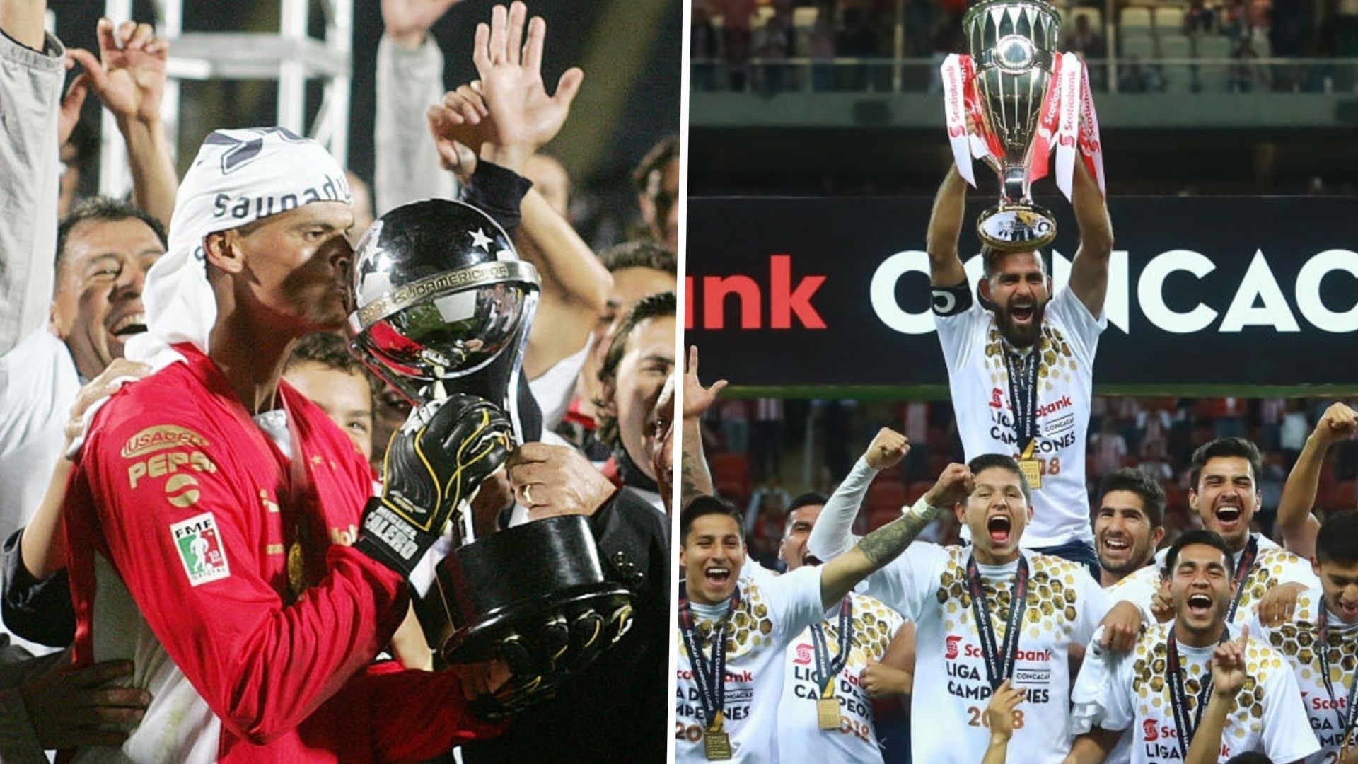 trofeos internacionales de equipos de la concacaf