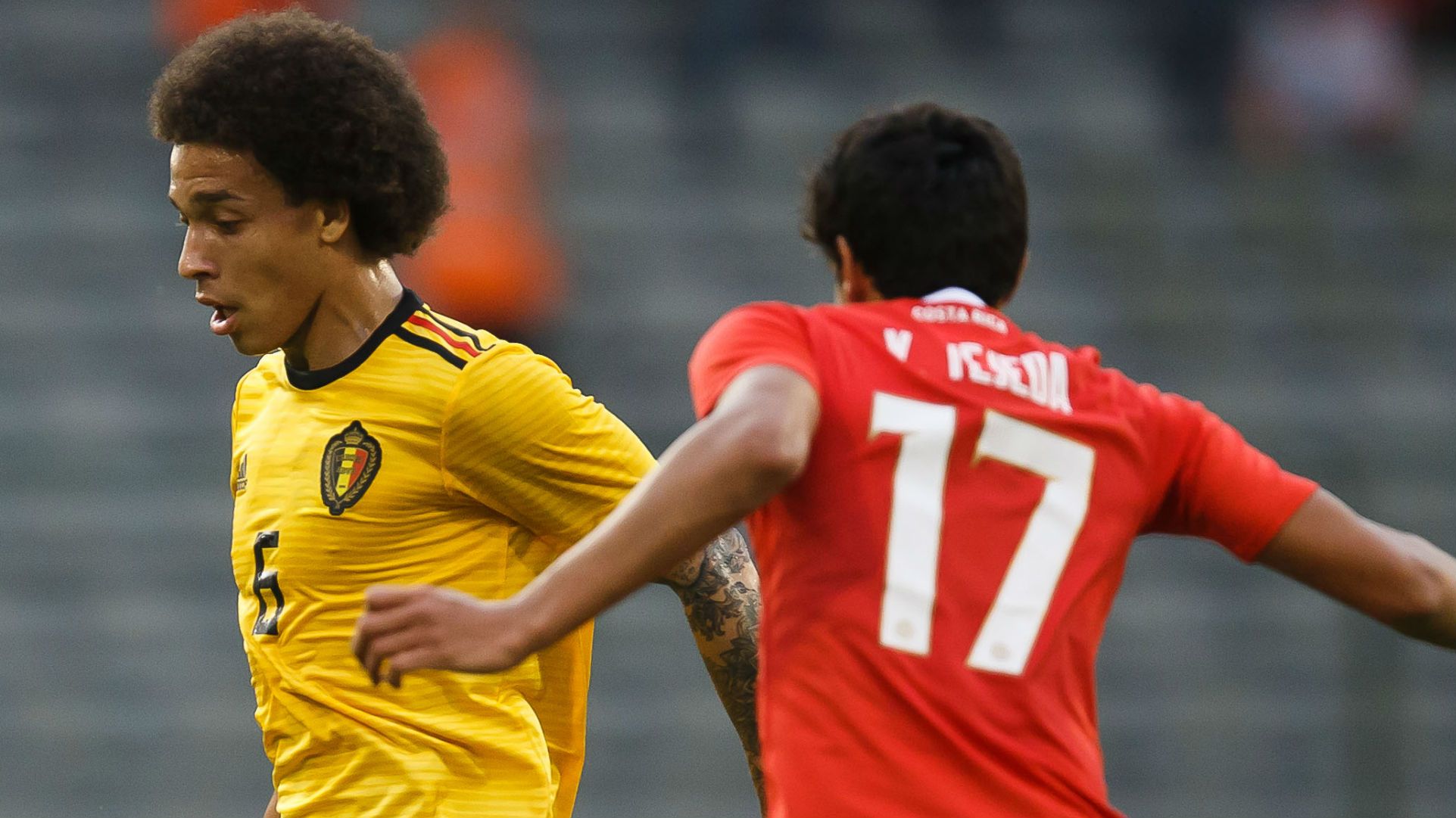 Axel Witsel Belgium Costa Rica