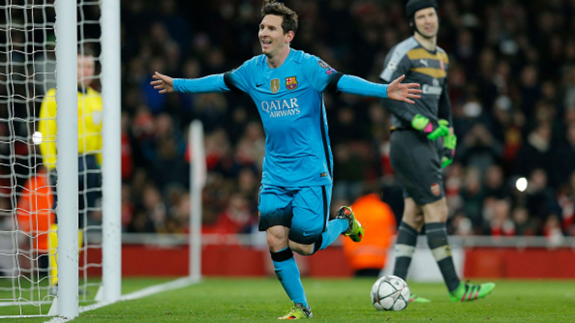 Arsenal Barcelona Octavos de final Ida Champions League Lionel Messi