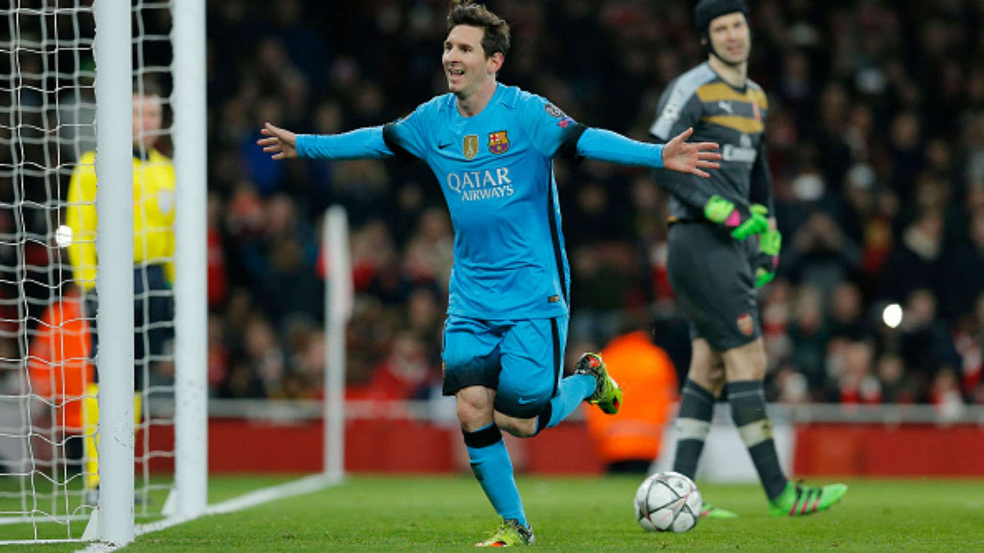 Arsenal Barcelona Octavos de final Ida Champions League Lionel Messi