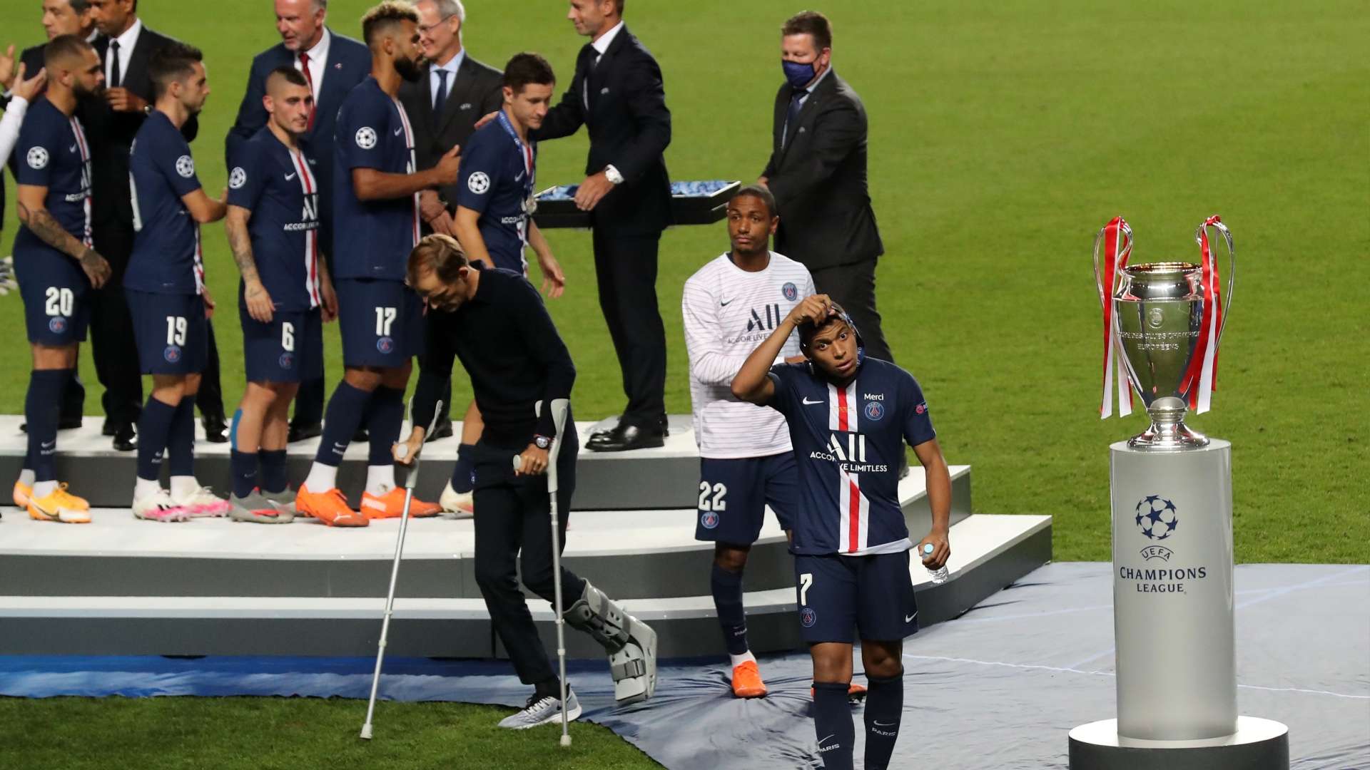 Kylian Mbappe PSG Champions League 2020