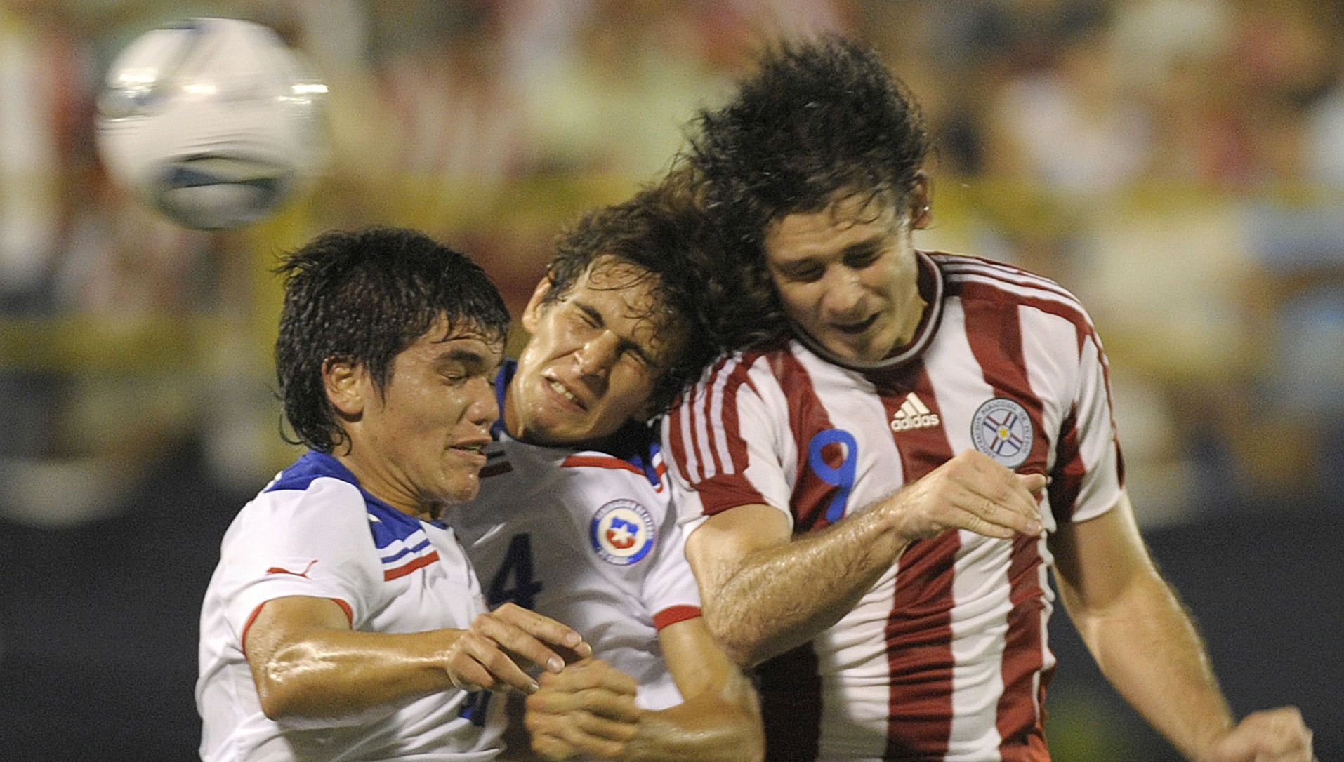 150202 Chile Paraguay Luis Caballero Lucas Domínguez