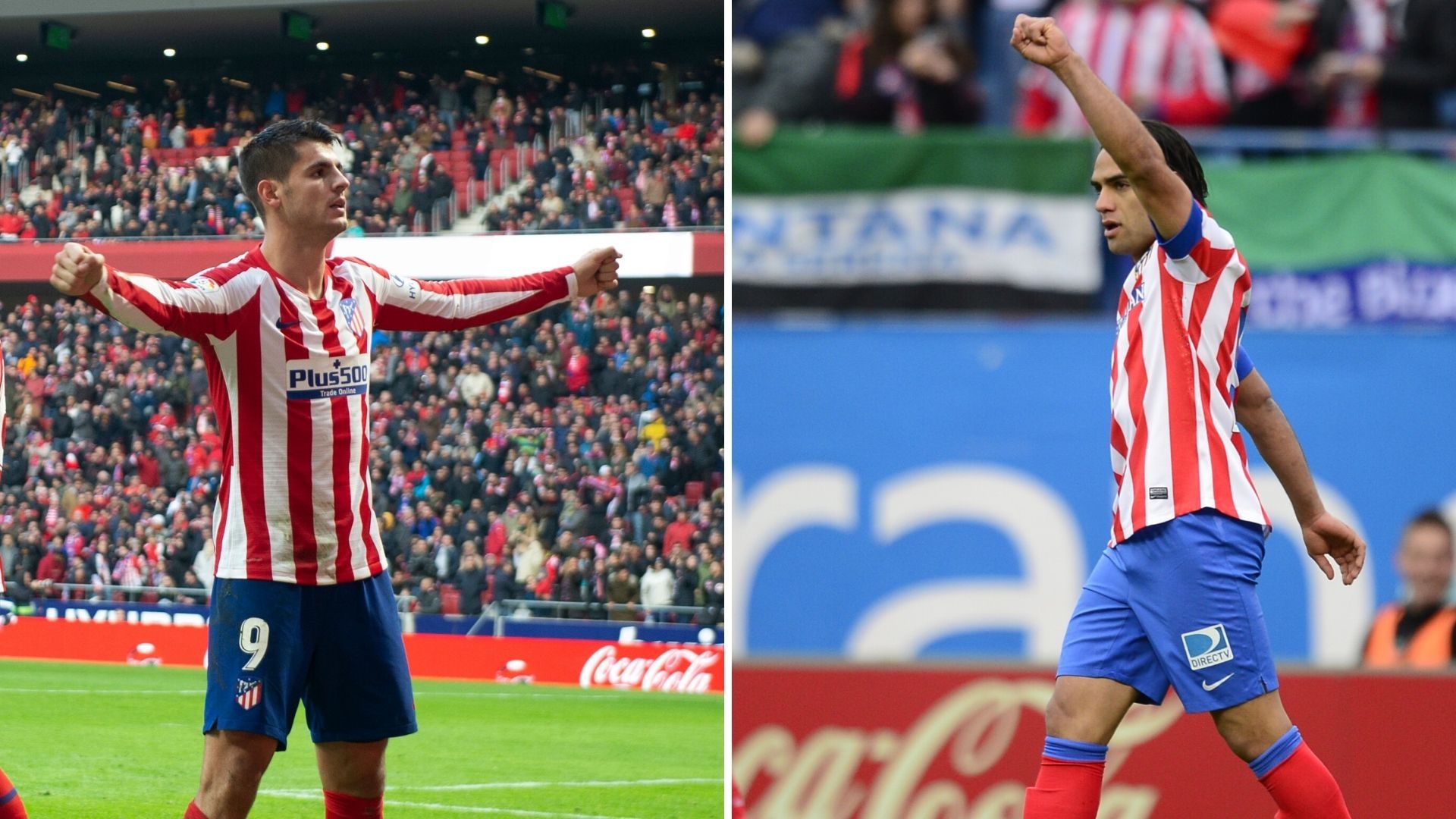 Álvaro Morata y Radamel Falcao, Atlético de Madrid