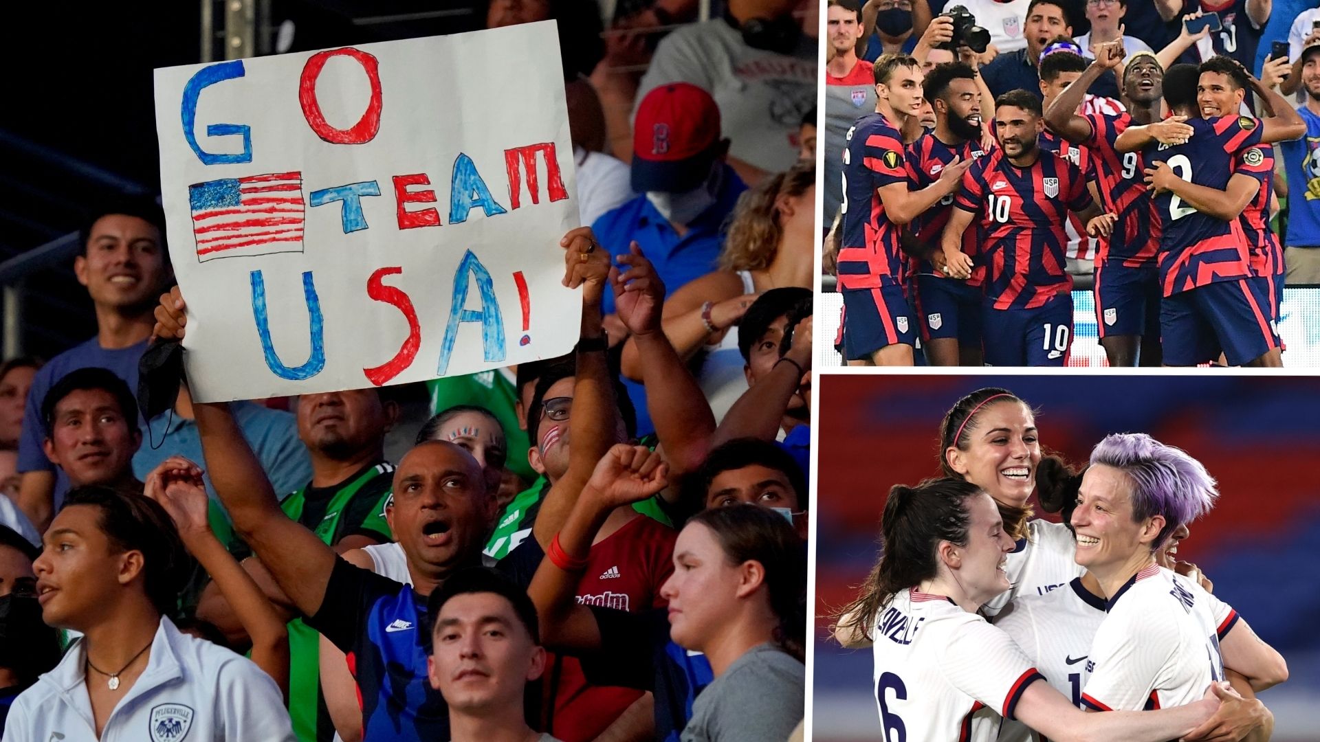 USMNT USWNT fan chants