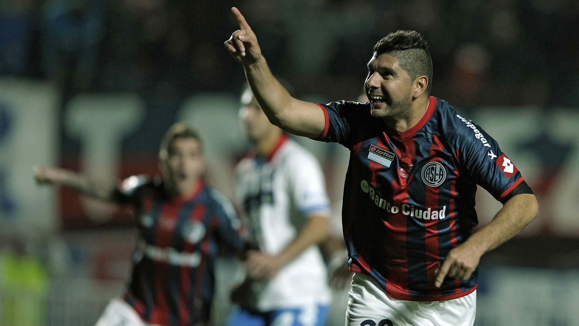 Néstor Ortigoza San Lorenzo Nacional de Asunción Copa Libertadores 13082014