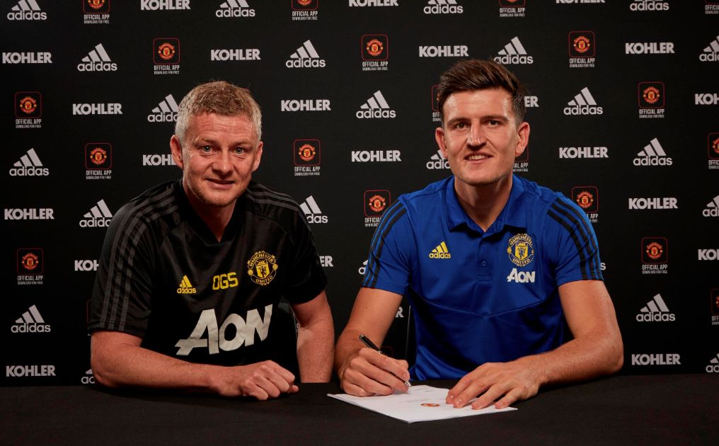 Ole Gunnar Solskjaer/Harry Maguire Manchester United