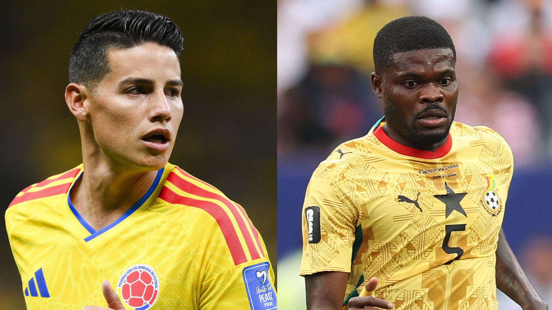 James David Rodríguez Thomas Teye Partey