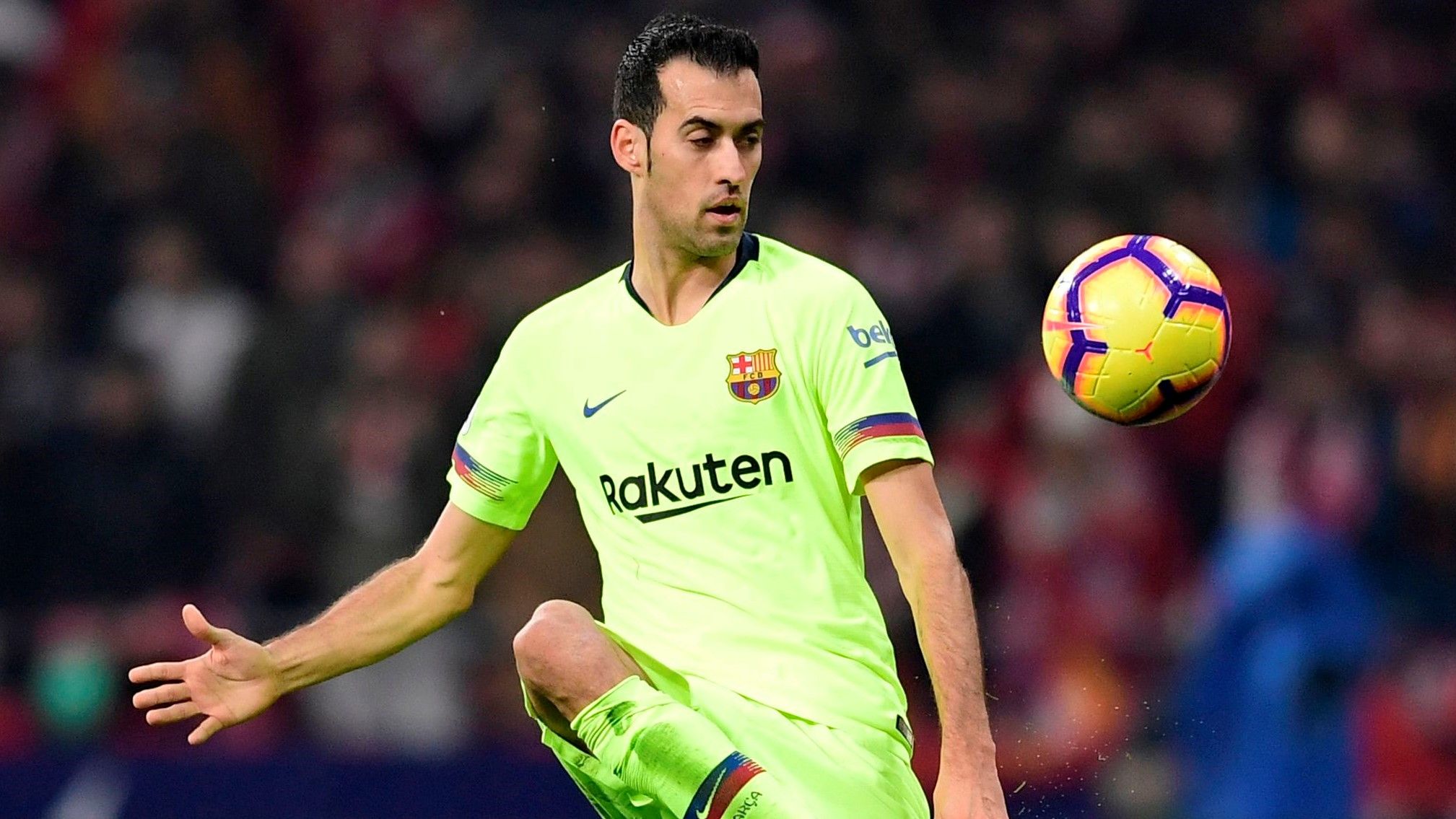Sergio Busquets Atletico de Madrid Barcelona LaLiga 24112018