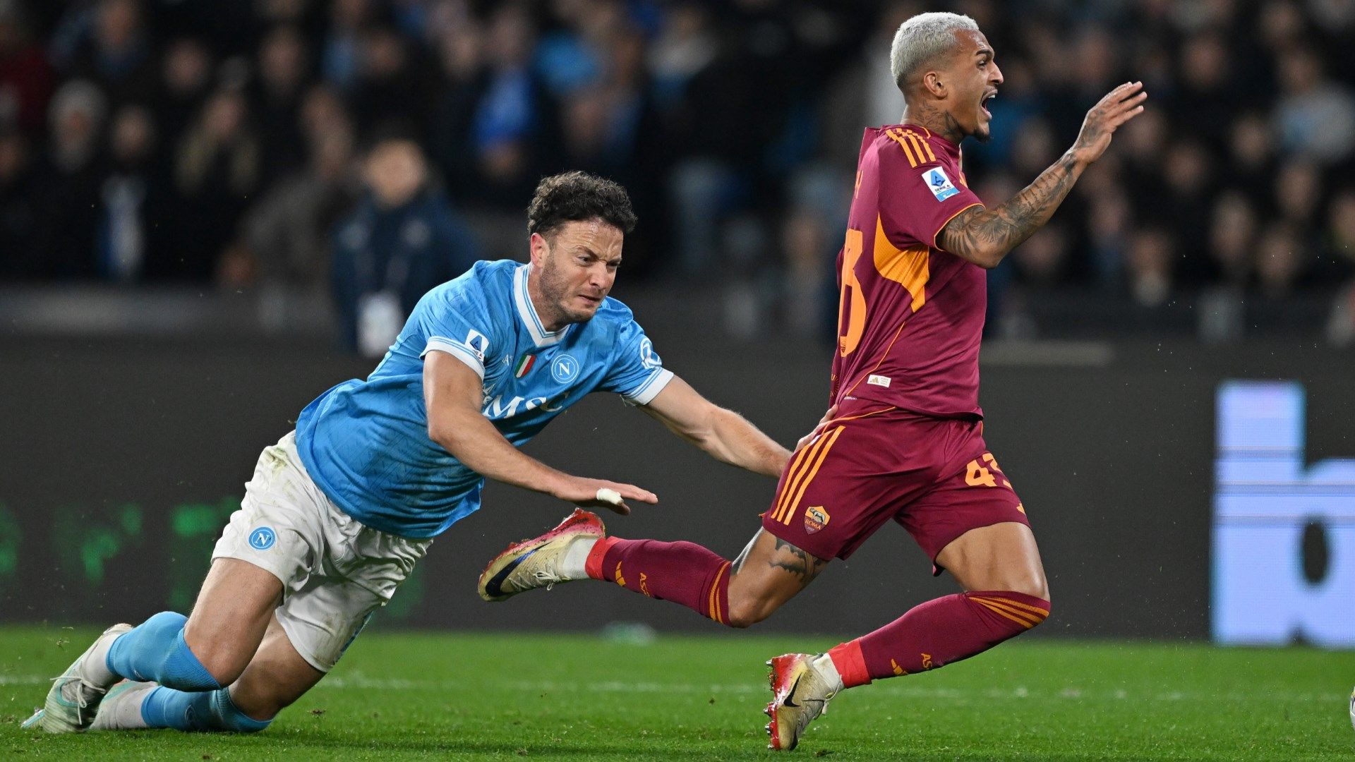 Wesley Napoli Roma Serie A