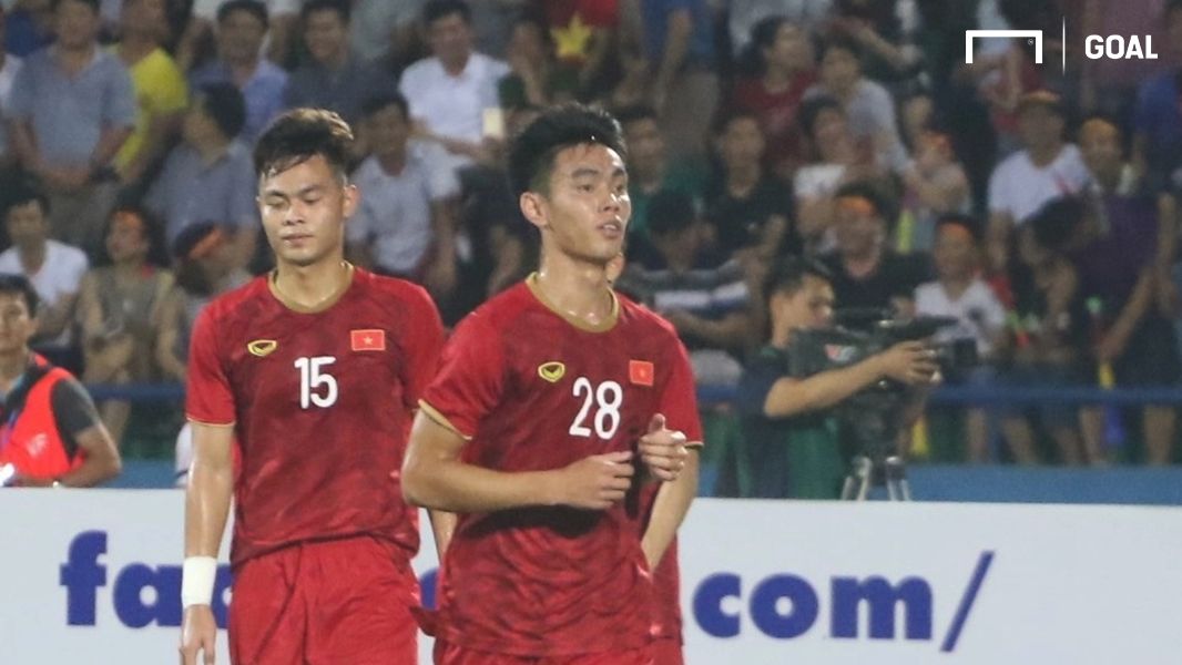 Vu Viet Trieu - Nguyen Duc Chien U23 Vietnam vs U23 Myanmar Friendly Match 2019