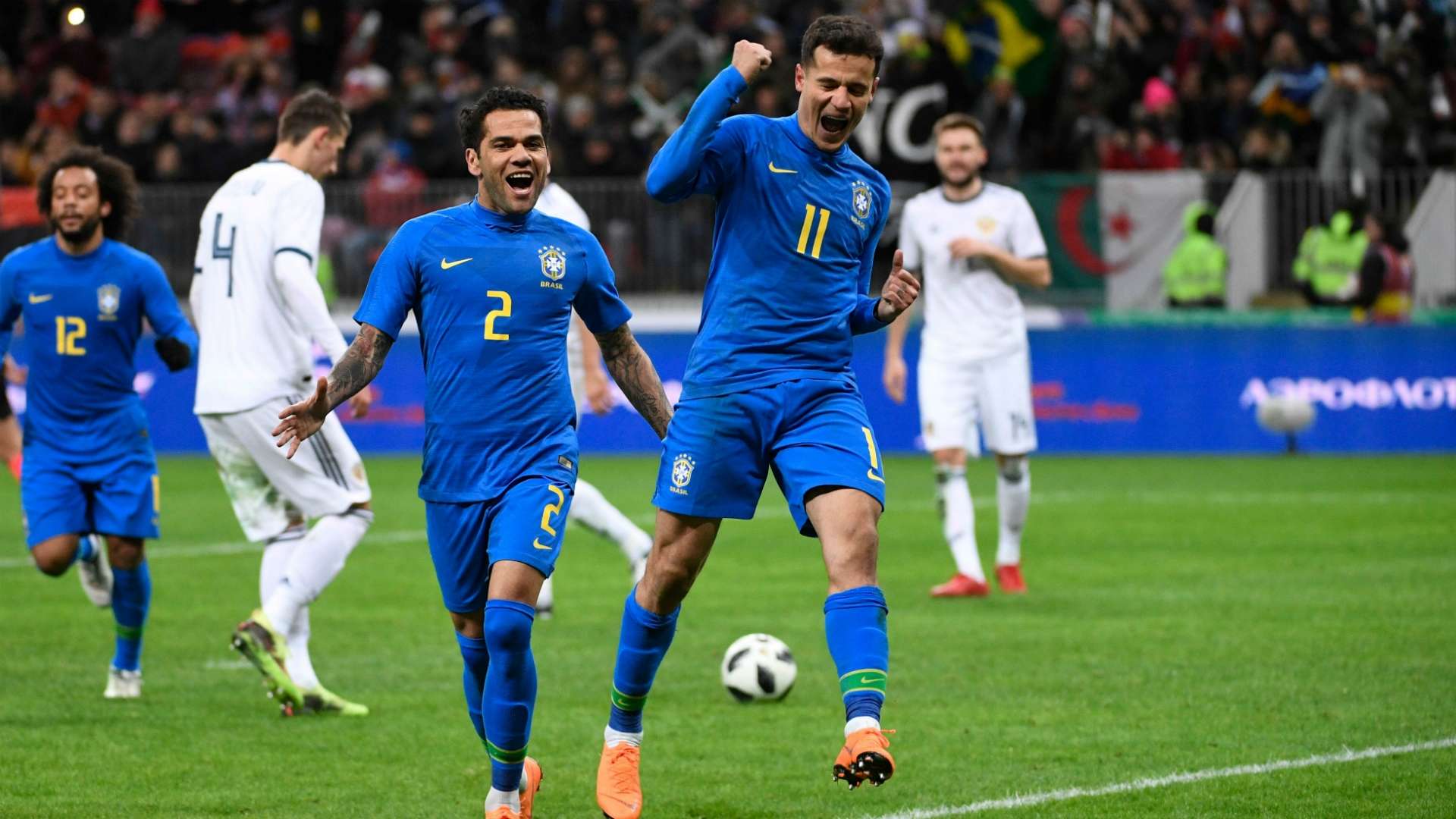 Brasilien Russland Coutinho 23022018