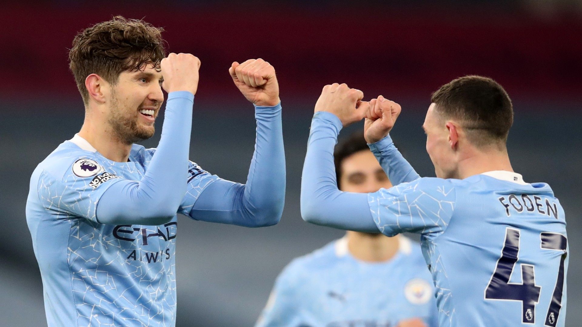 John Stones Man City vs Crystal Palace Premier League 2020-21