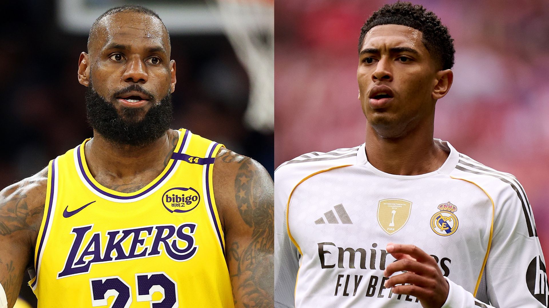 Jude Bellingham LeBron James 2025