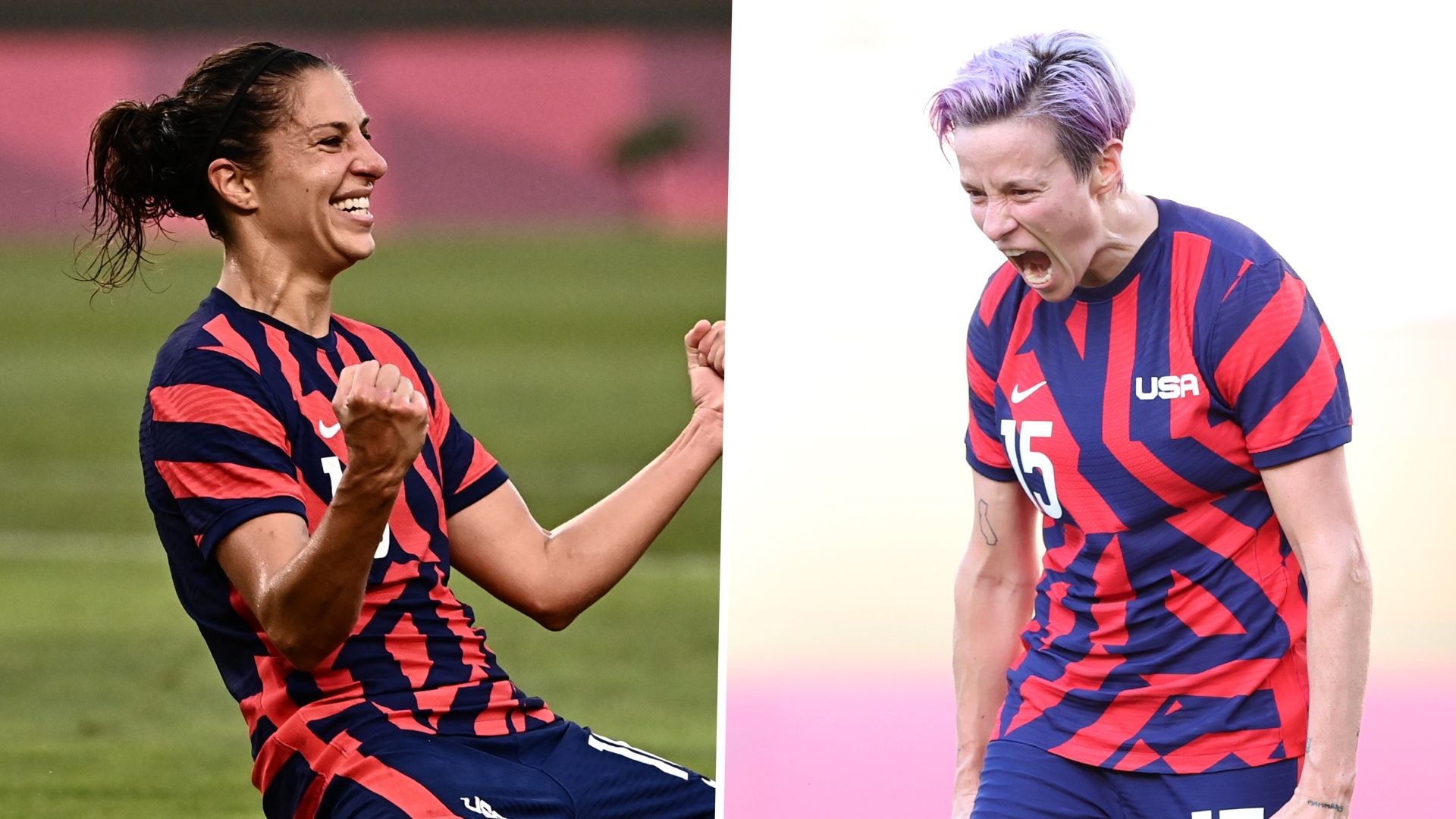 Carli Lloyd Megan Rapinoe USWNT GFX
