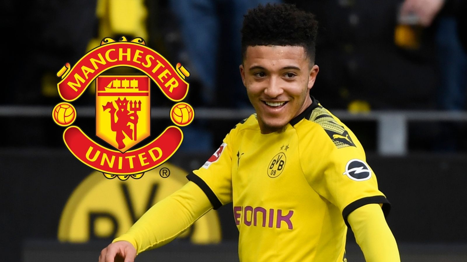 Jadon Sancho Manchester United GFX