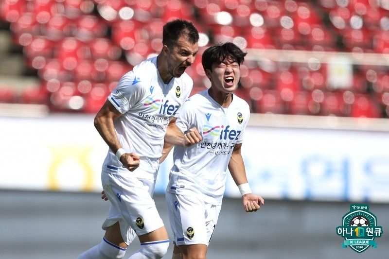 인천 무고사 득점