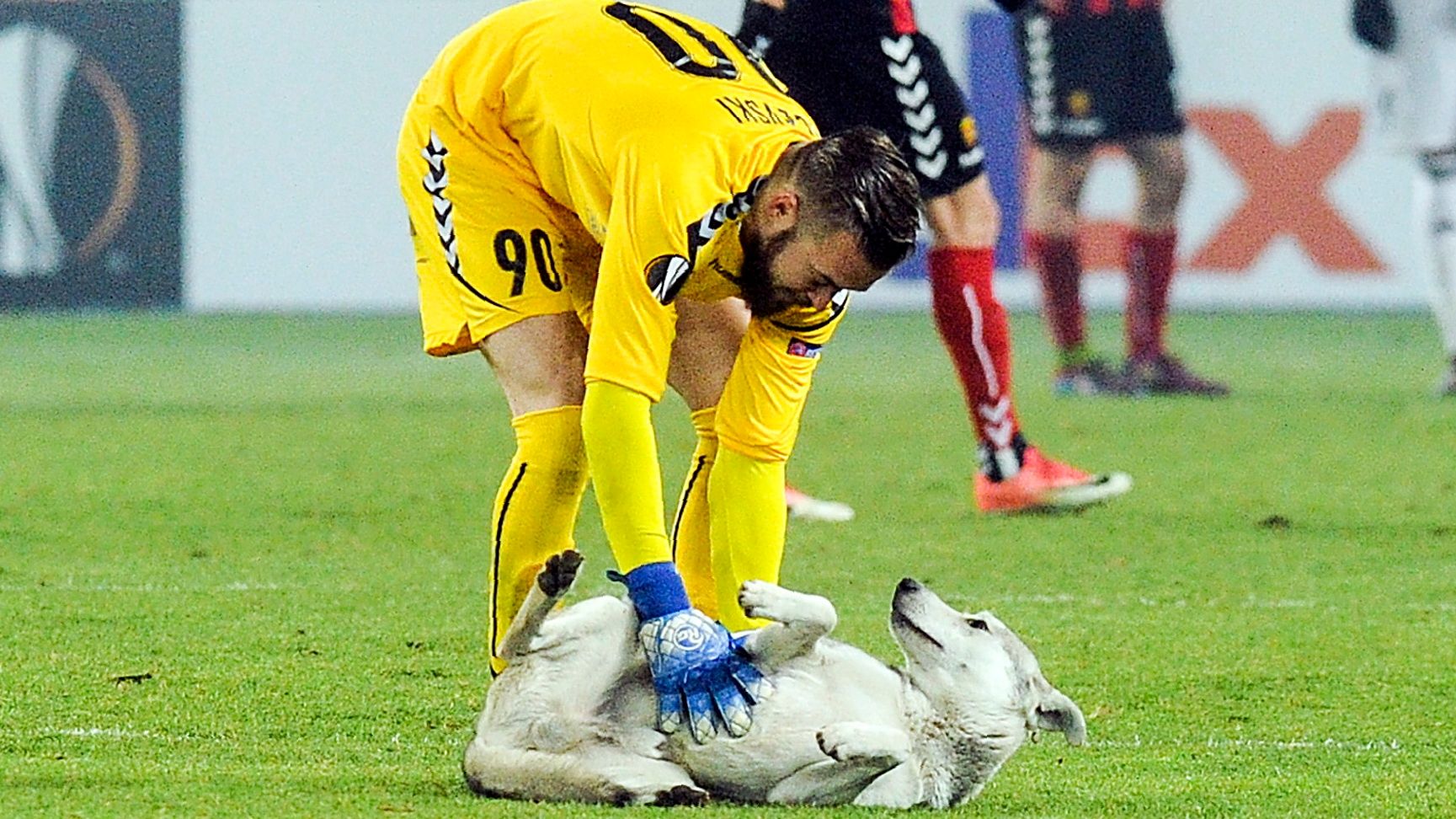 Danh Thai in stadium