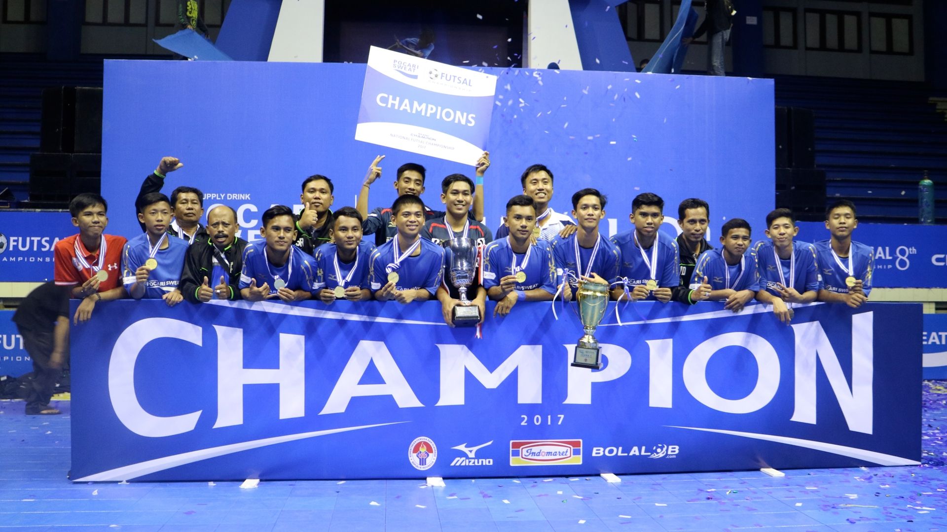 SMAN 4 Samarinda Juara Pocari Sweat Futsal Championship 2017