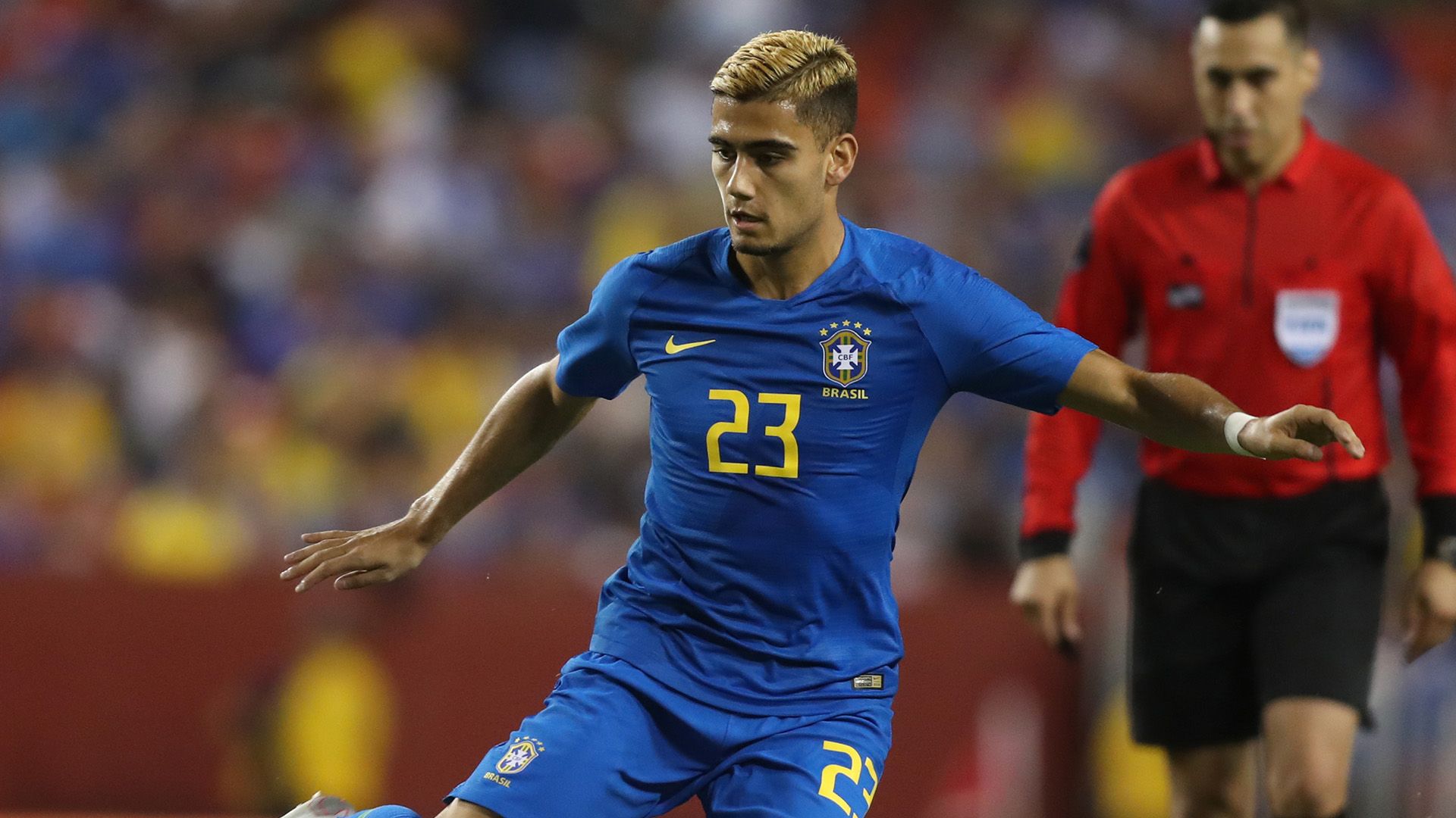 Andreas Pereira Brazil El Salvador Friendly 11092018