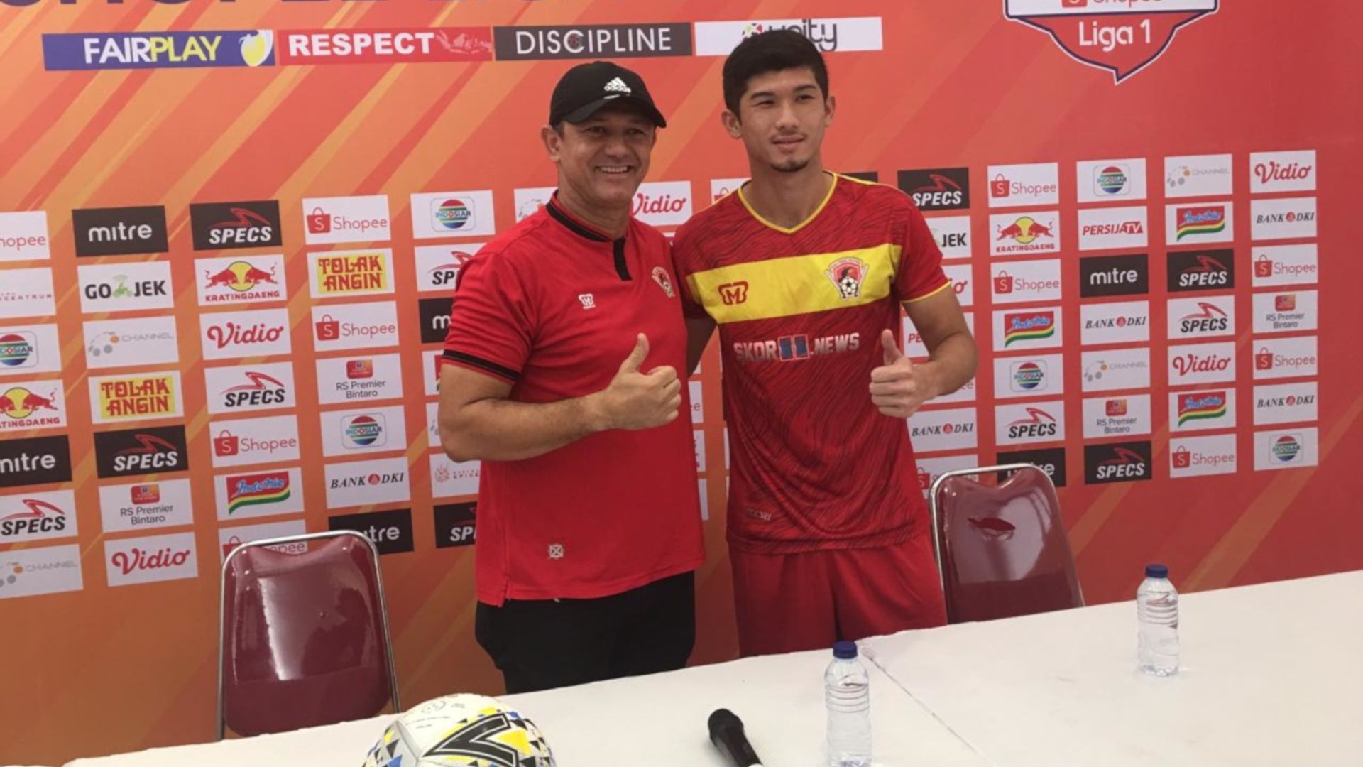 Gomes de Oliveira dan Kevin Gomes - Kalteng Putra