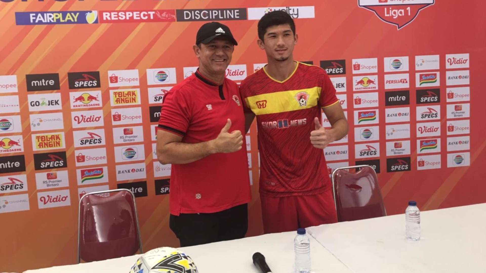 Gomes de Oliveira dan Kevin Gomes - Kalteng Putra