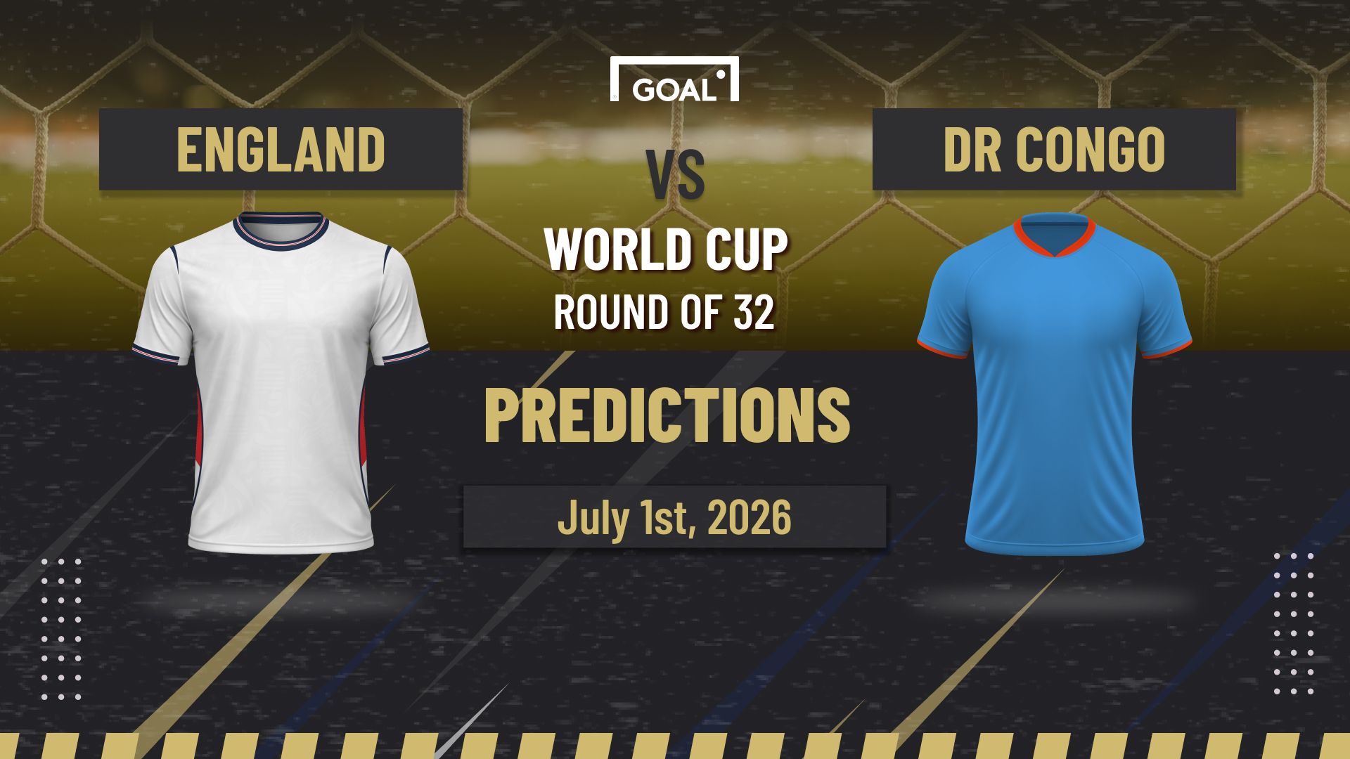  England vs DR Congo Predictions