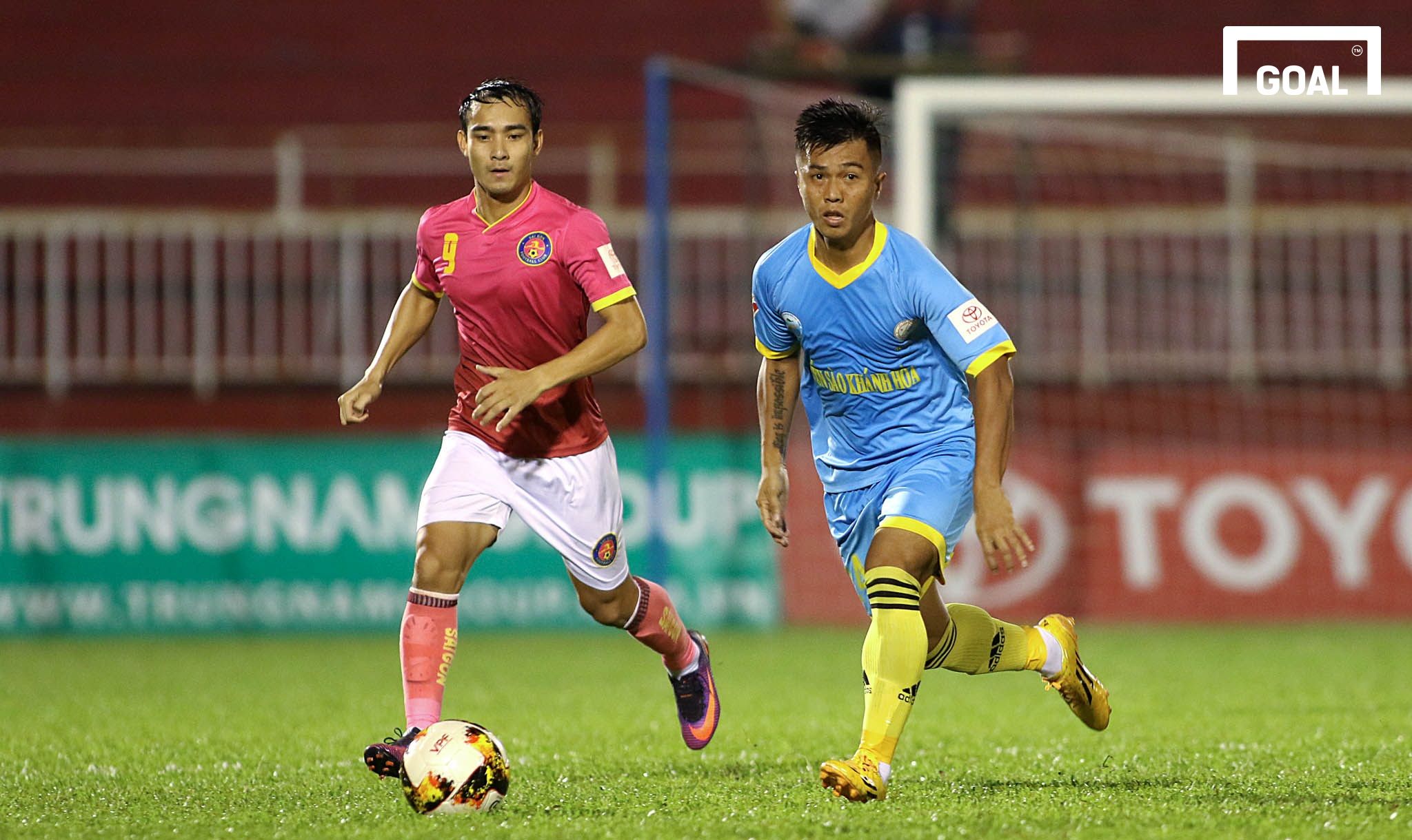 Sài Gòn FC Sanna Khánh Hòa BVN Vòng 22 V.League 2017