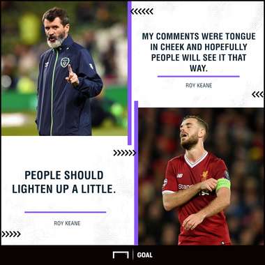 Roy Keane Liverpool lighten up