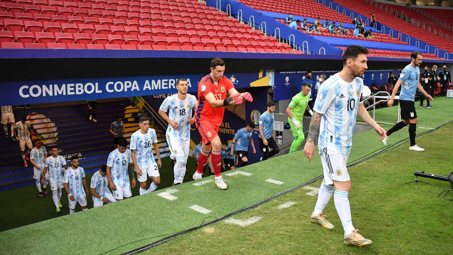 Lionel Messi Argentina Uruguay Copa America 18062021