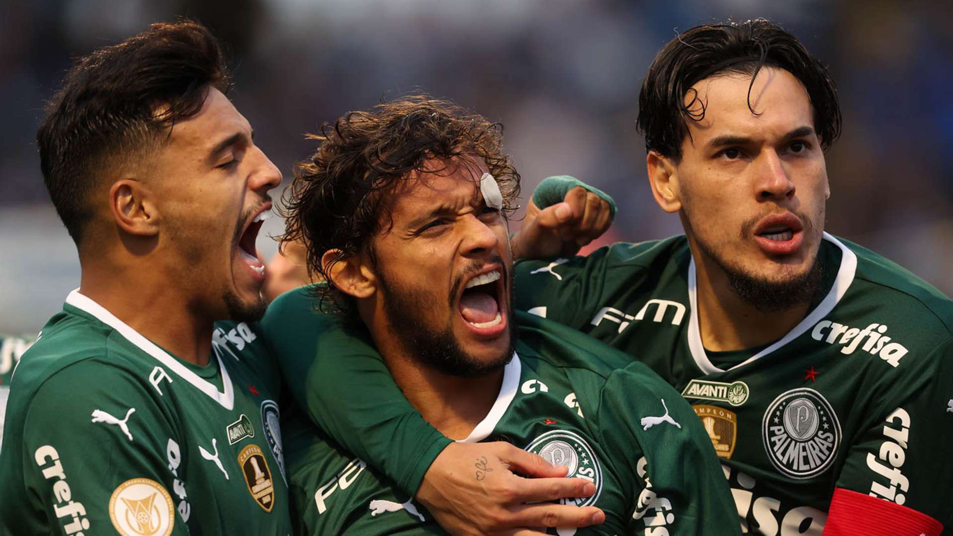 Gabriel Menino, Scarpa, Gustavo Gómez, Avaí x Palmeiras, Brasileirão, 26062022