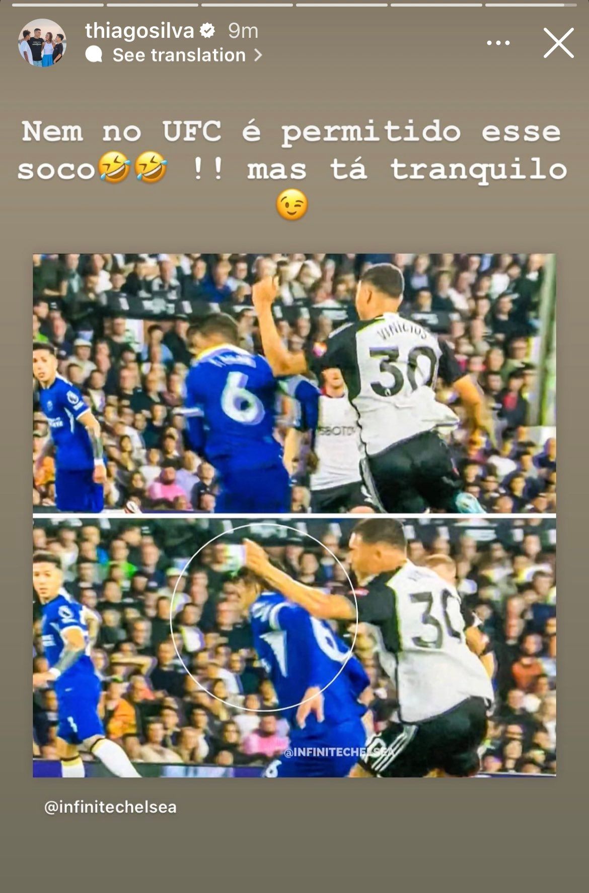 Thiago Silva Chelsea Fulham 2023