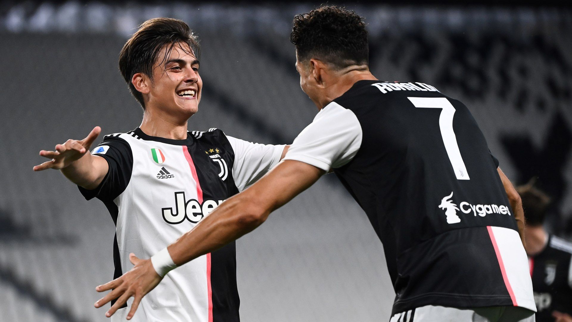 Paulo Dybala Cristiano Ronaldo Juventus Lazio Serie A