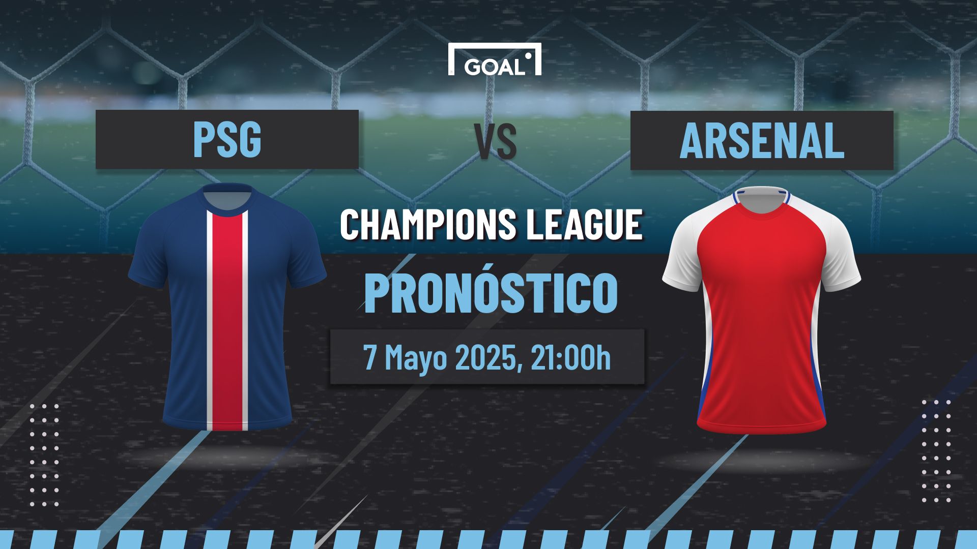 PSG vs Arsenal Pronóstico y Apuestas Champions League | 07/05/25
