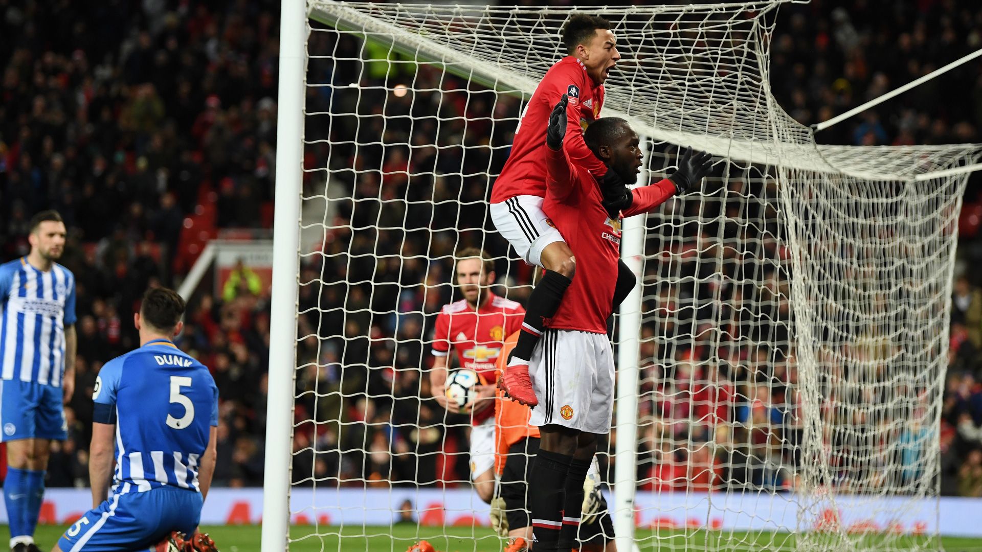 Romelu Lukaku Manchester United FA Cup 18032018