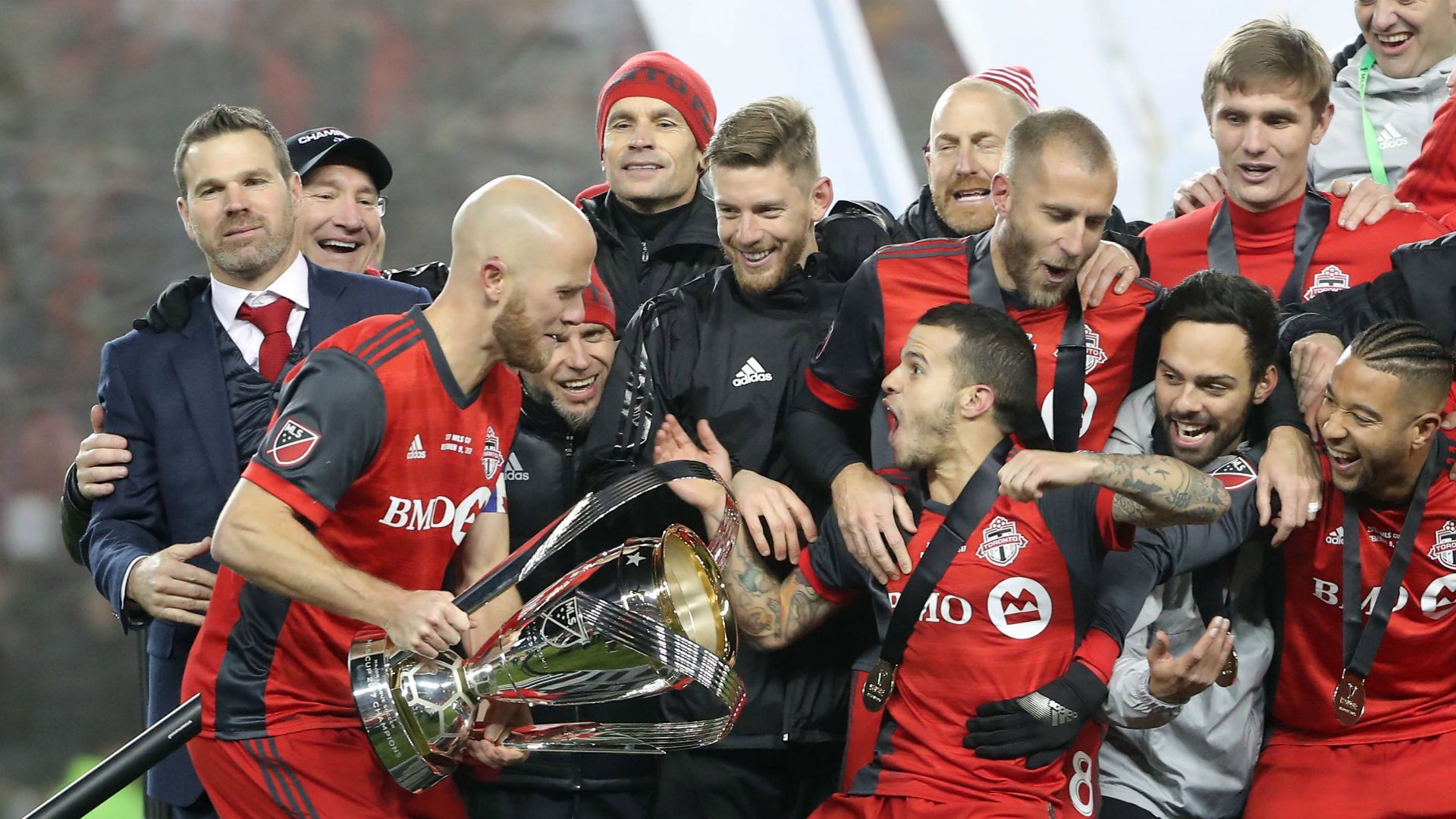 Toronto FC MLS Cup celebrations