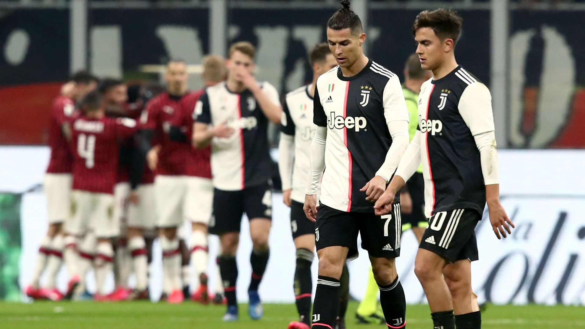 Cristiano Ronaldo Paulo Dybala Milan Juventus