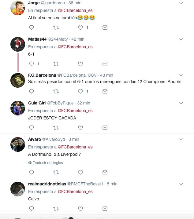 Reacciones a ausencia de Iniesta