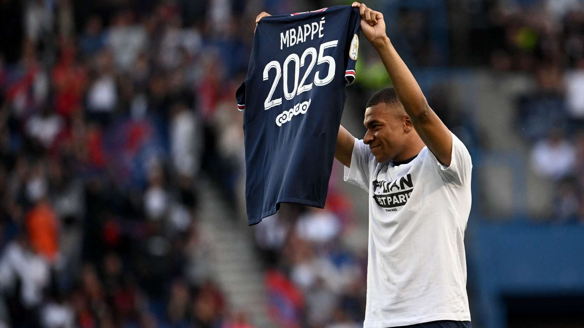 Kylian Mbappe PSG extension announcement 2022