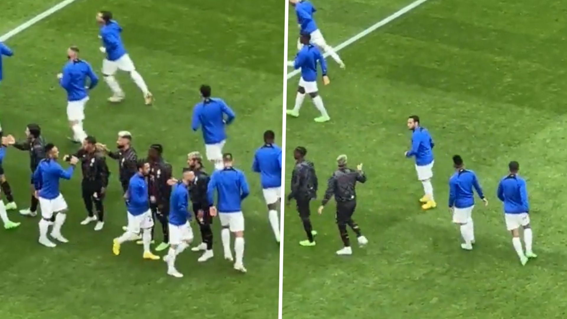 Calhanoglu Theo Hernandez Milan Inter