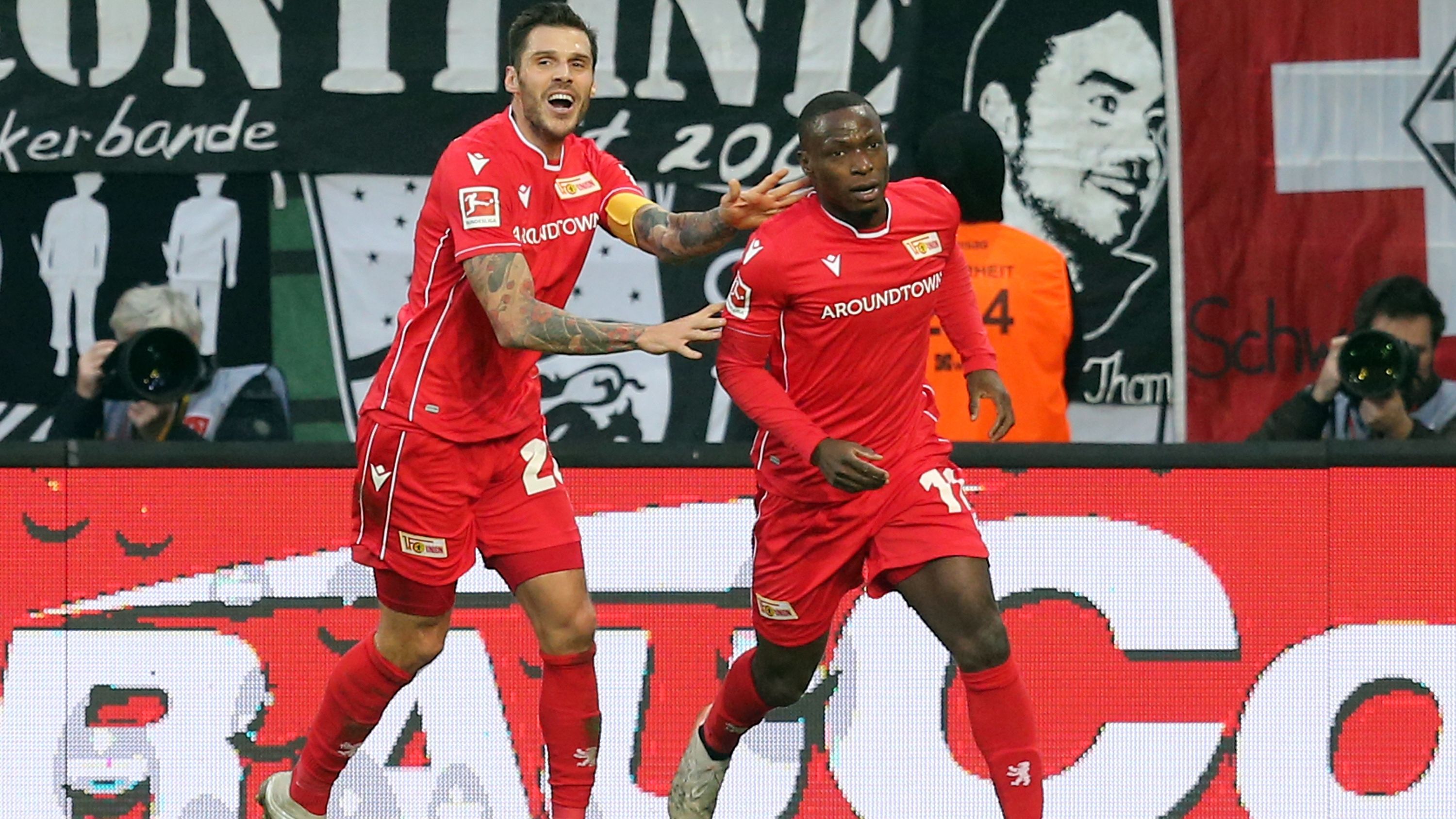 Anthony Ujah Union Berlin Borussia Mönchengladbach