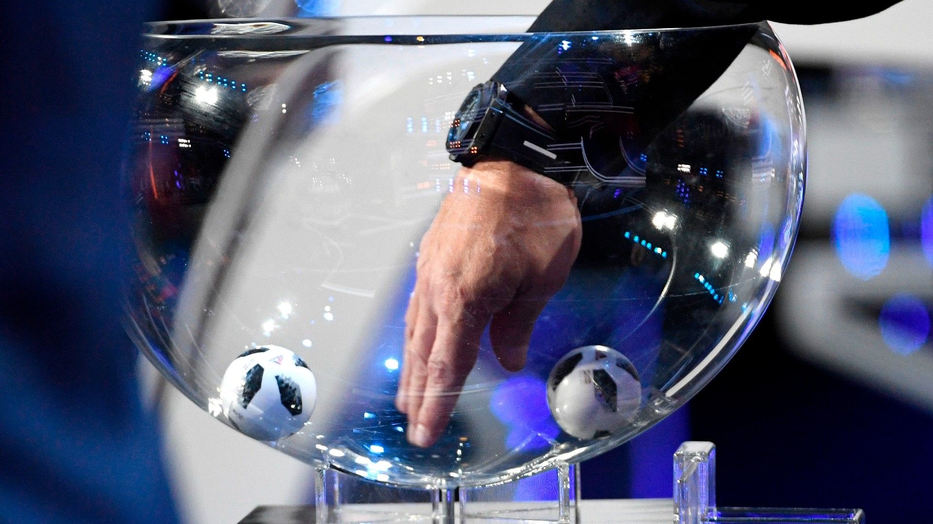 World Cup pot ball draw